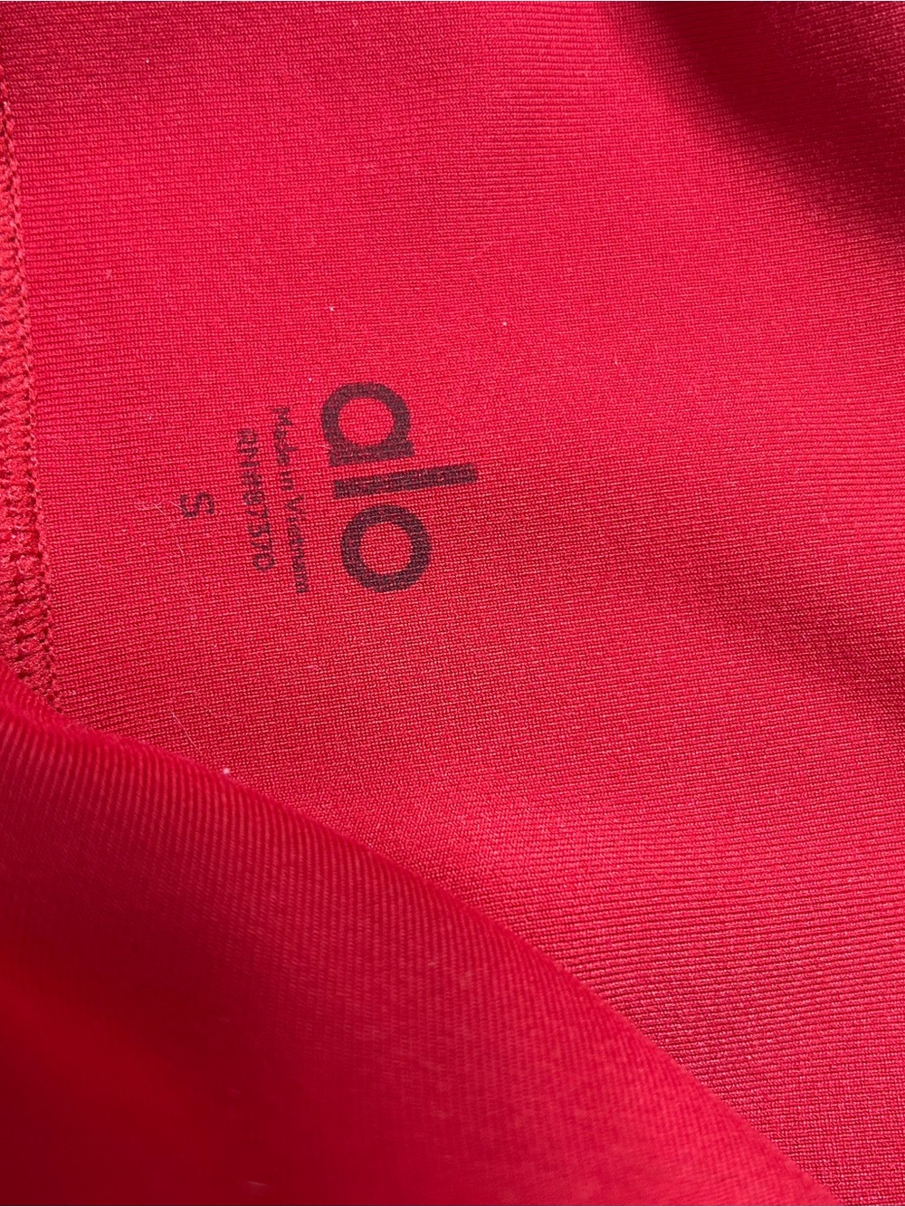 ALO Yoga Air Lift Red High-Rise Seamless Leggings (stock pic) Size Small - Picture 5 of 5
